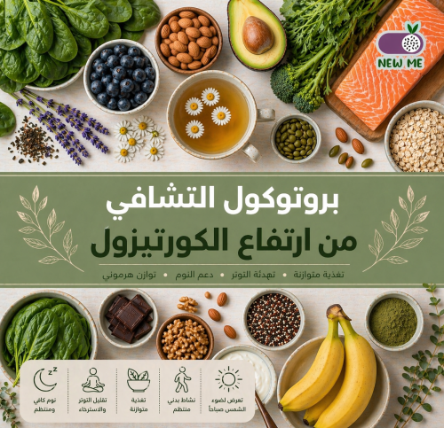 بروتوكول التشافي من ارتفاع الكورتيزول – برنامج غذا...