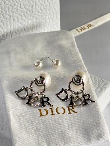 حلق ديور ماستر كواليتي فضي