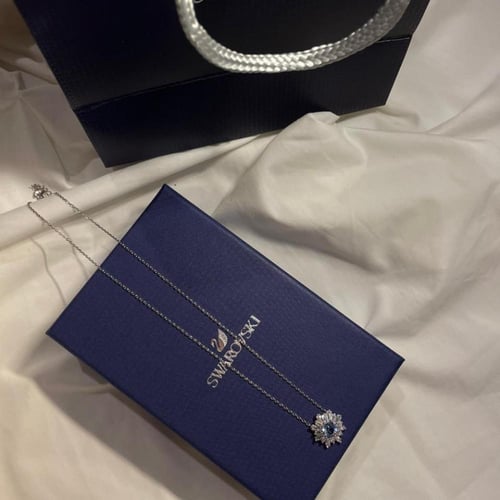 سلسال سواروفسكي sunshine الازرق