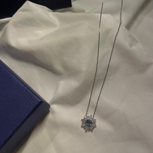 سلسال سواروفسكي sunshine الازرق