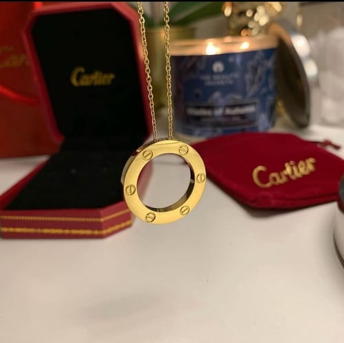 سلسال كارتير الحب ذهبي