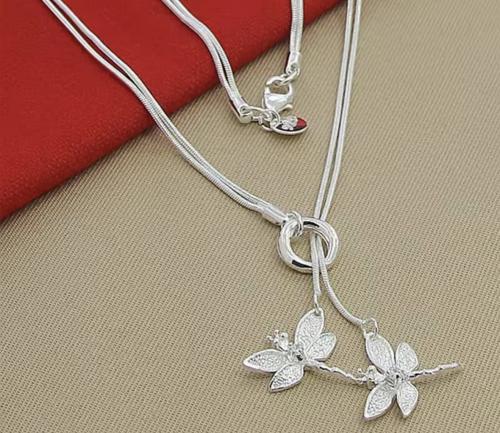 سلسال فضة اليعسوب عيار 925