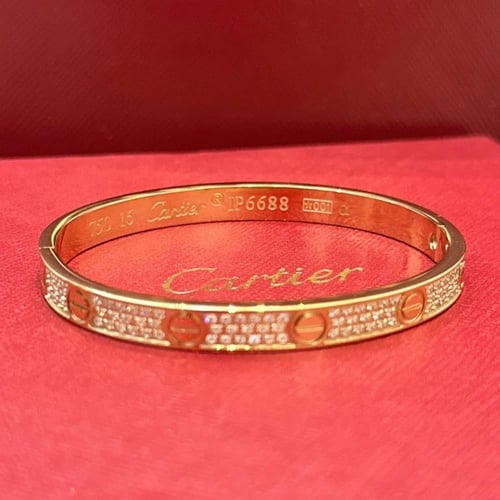 سوار كارتير الحب مع كريستال بدون مفك ماستر كواليتي