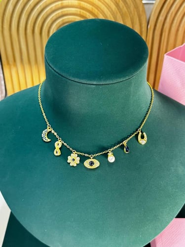 تشوكر سواروفسكي رمزيات الجديد ذهبي