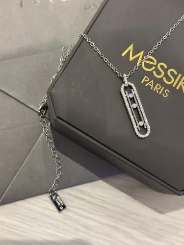 سلسال ميسيكا شكل طولي فاخر بكريستال