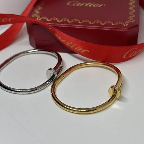 سوار كارتير مسمار السميك مع الأحجار