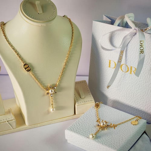 سلسال ديور ذهبي وردة ماستر كواليتي