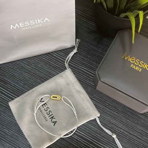 خيط ميسيكا لوقو ذهبي