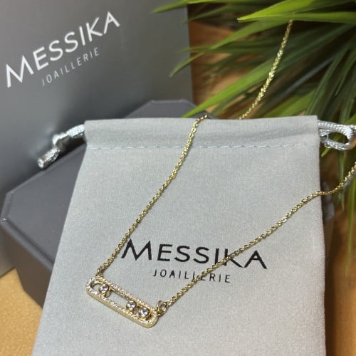 سلسال ميسيكا ذهبي