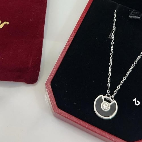 سلسال كارتير العين اسود فضي