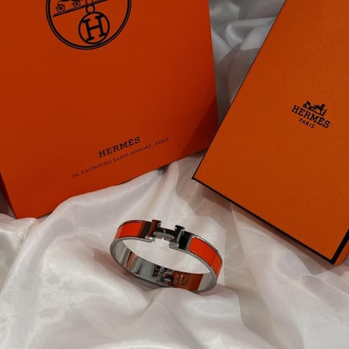 سوارة هيرمز البرتقالي