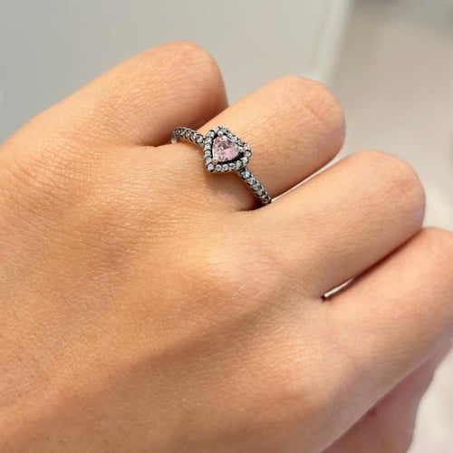 خاتم باندورا قلب وردي