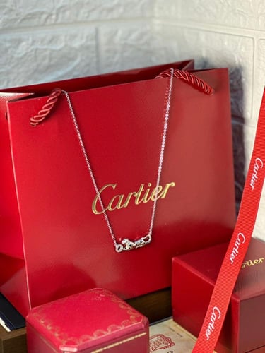 سلسال كارتير تايقر لون فضي