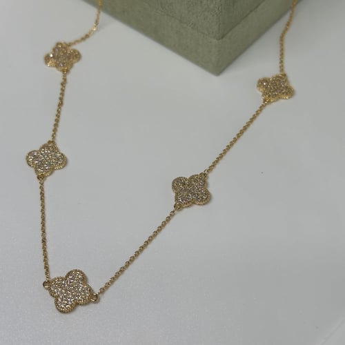 سلسال فان كليف مرصع بفصوص اللامع