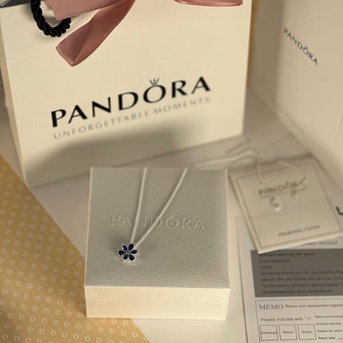 سلسال باندورا زهرة لون ازرق