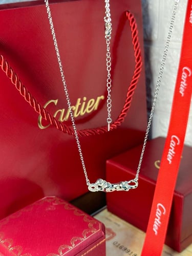 سلسال كارتير تايقر لون فضي