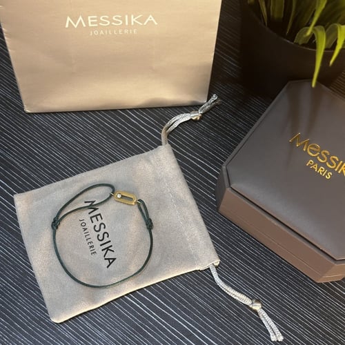 خيط ميسيكا لوقو ذهبي