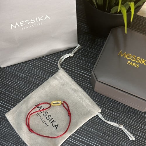 خيط ميسيكا لوقو ذهبي