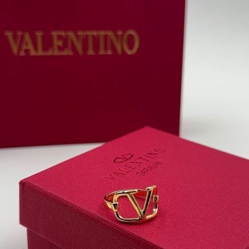 خاتم فالنتينو ناعم ذهبي