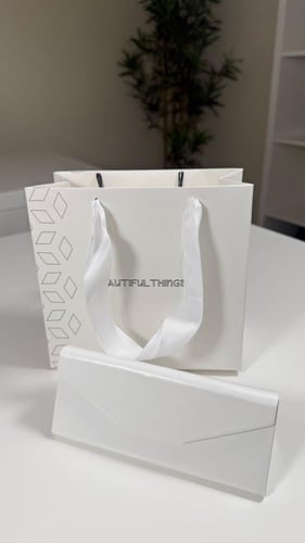 نظارة رمادي ذهبي