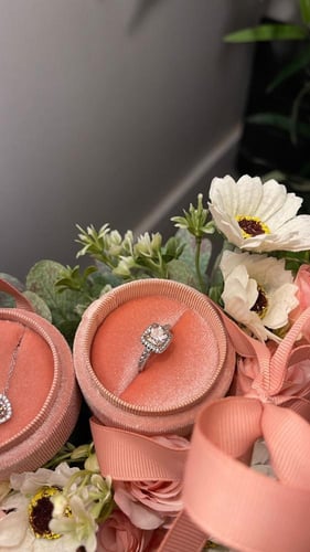 بكج الفضة خاتم + سلسال