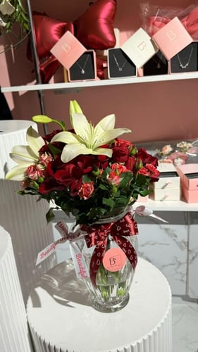 فازة ورد مكس