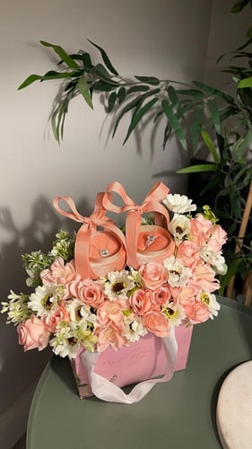 بكج الفضة خاتم + سلسال