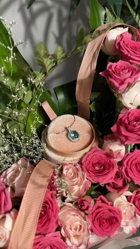 سلسال الجوهره -تركوازي