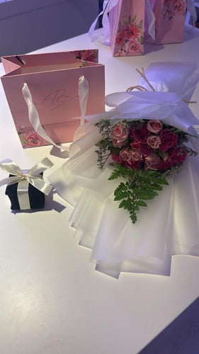 خاتم القلب وردي