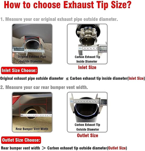 مخارج شكمان فورج كاربون فايبر
