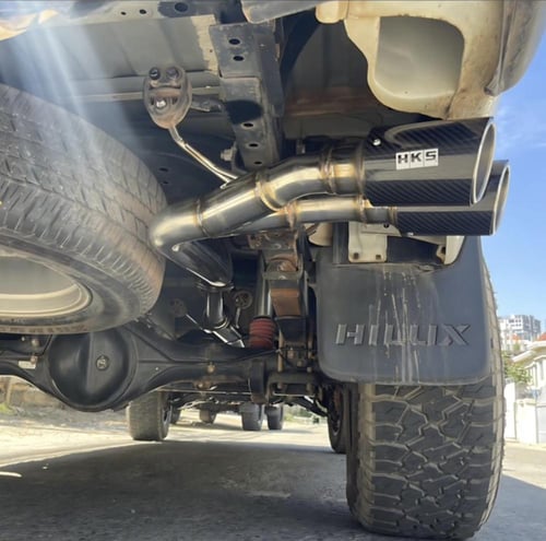 كت باك وداون بايب اكزوز تويوتا هايلوكس