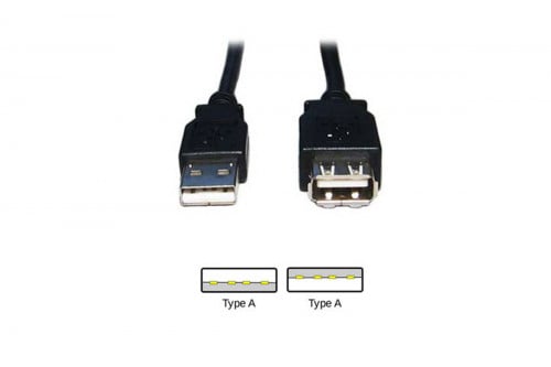 كيبل يو اس بي USB تمديد 5 متر
