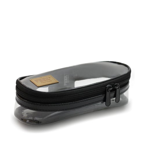 حافظة 12 فنجال شفاف أسود