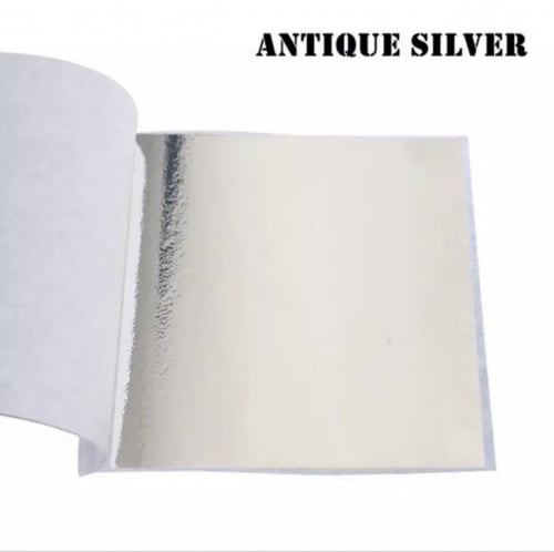 ورق ذهب 100ورقه للغلاف متوفر لونين