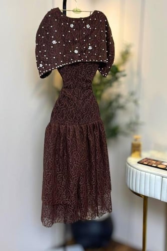 فستان ناعم دانتيل 4251