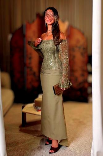 فستان سهرة - زيتي RN/068