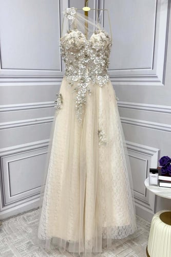 فستان سهرة - شيفون بيج