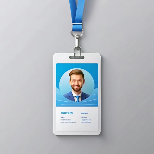 بطاقات ID شامل لينير مطبوع