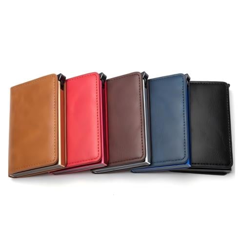 محفظة بطاقات جلد Card case leather G20-0025