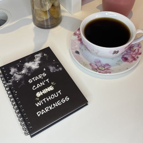 دفتر- Stars can’t shine without darkness