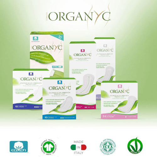 أورجانيك فوط نسائية يومية للتدفق الخفيف - 20 قطعة