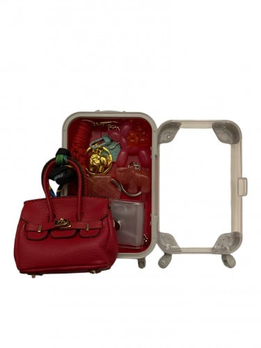 Red Keychain Travel set