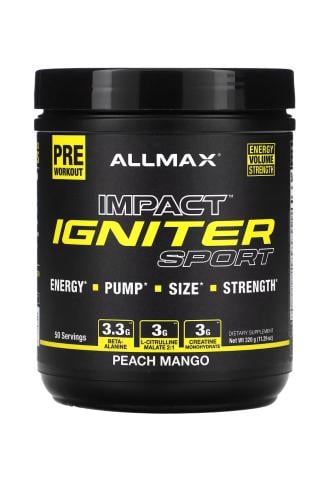 منتج الطاقة IMPACT IGNITER - نكهة الخوخ والمانجا -...