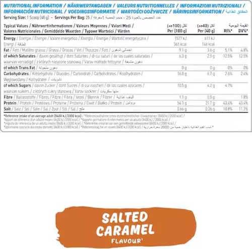 Applied Nutrition Protein Cookie Salted Caramel –...