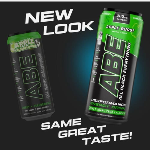 مشروب الطاقة ABE نكهة التفاح - شركة Applied Nutrit...