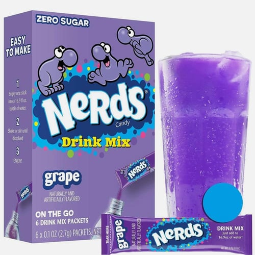 On the GO - Nerds- منكهة مياة نردز خاليه من السكر...