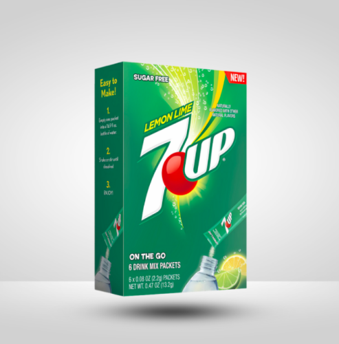 Singles To Go - 7UP- منكهة مياة سفن اب خاليه من ال...