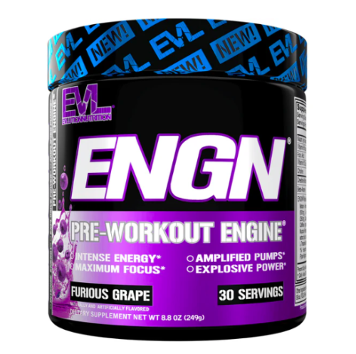 EVL ENGN Pre-Workout Furious Grape | إي في إل إنجن...
