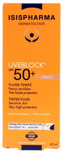 إيزيس فارما يوفي بلوك واقي شمس سائل SPF50 مع لون م...