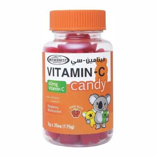 مذرنيست حلوى فيتامين سي بدون إضافة سكر - 175 جم